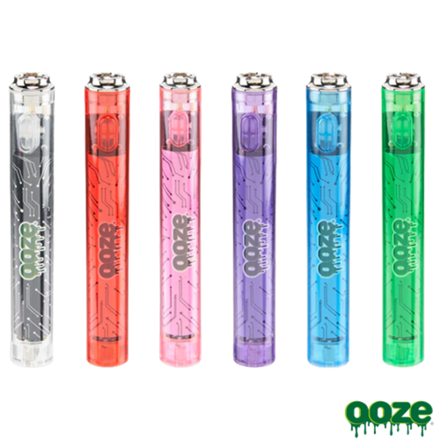 Ooze Slim Clear Series Mah Vape Battery Vape Plus