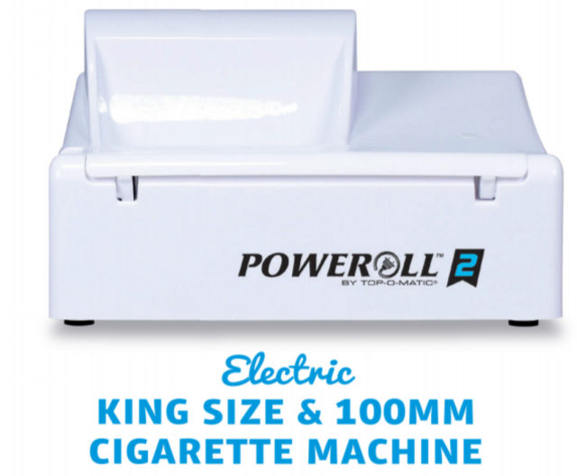 Poweroll 2 Electric Cigarette Machine - King Size & 100mm