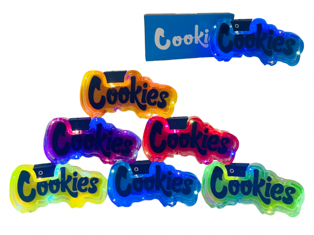 COOKIES LED ASHTRAY ASSORTED COLORS Vape plus