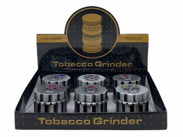 TOBACCO GRINDER GRZ117BS BOX OF 6