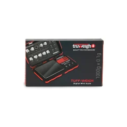TRUWEIGH TUFF-WEIGHT MINI SCALE 1000G X 0.1G RED