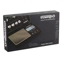 TRUWEIGH TUFF-WEIGHT MINI SCALE 1000G X 0.1G BLACK