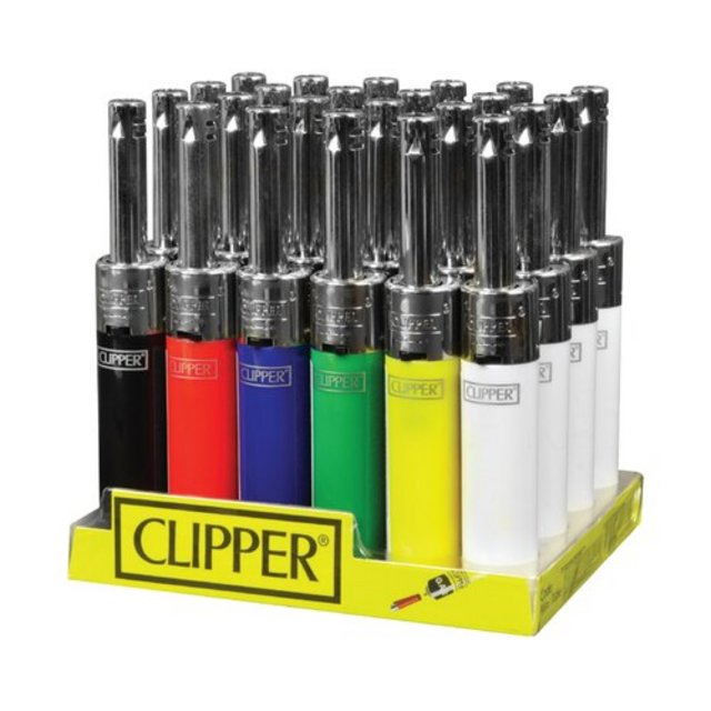 CLIPPER MINI TUBE LIGHTER BOX OF 24 - Vape plus