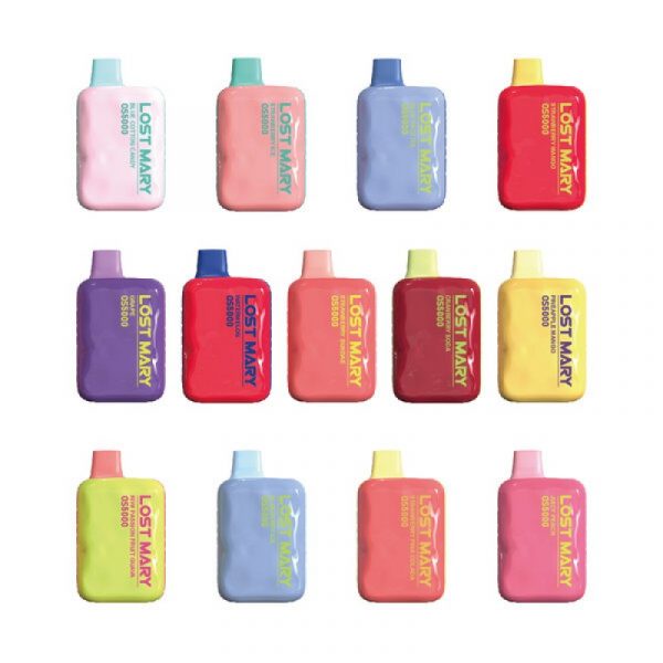 LOST MARY OS5000 5 DISPOSABLE BOX OF 10 Vape plus