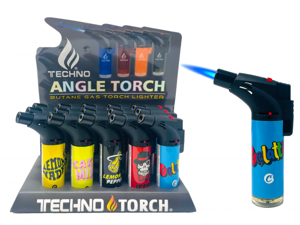 TECHNO TORCH #91139-CO2 MULTI-BRAND TORCH LIGHTER BOX OF 15