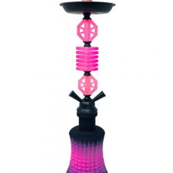 ZEBRA ANDREW 26" 2 HOSE HOOKAH ASSORTED COLORS