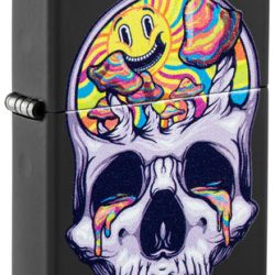 ZIPPO LIGHTER SKULL MOON DESIGN 48737