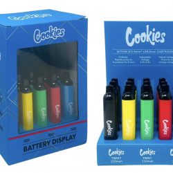 COOKIES CARTRIDGE BATTERY 320MAH 15CT DISPLAY